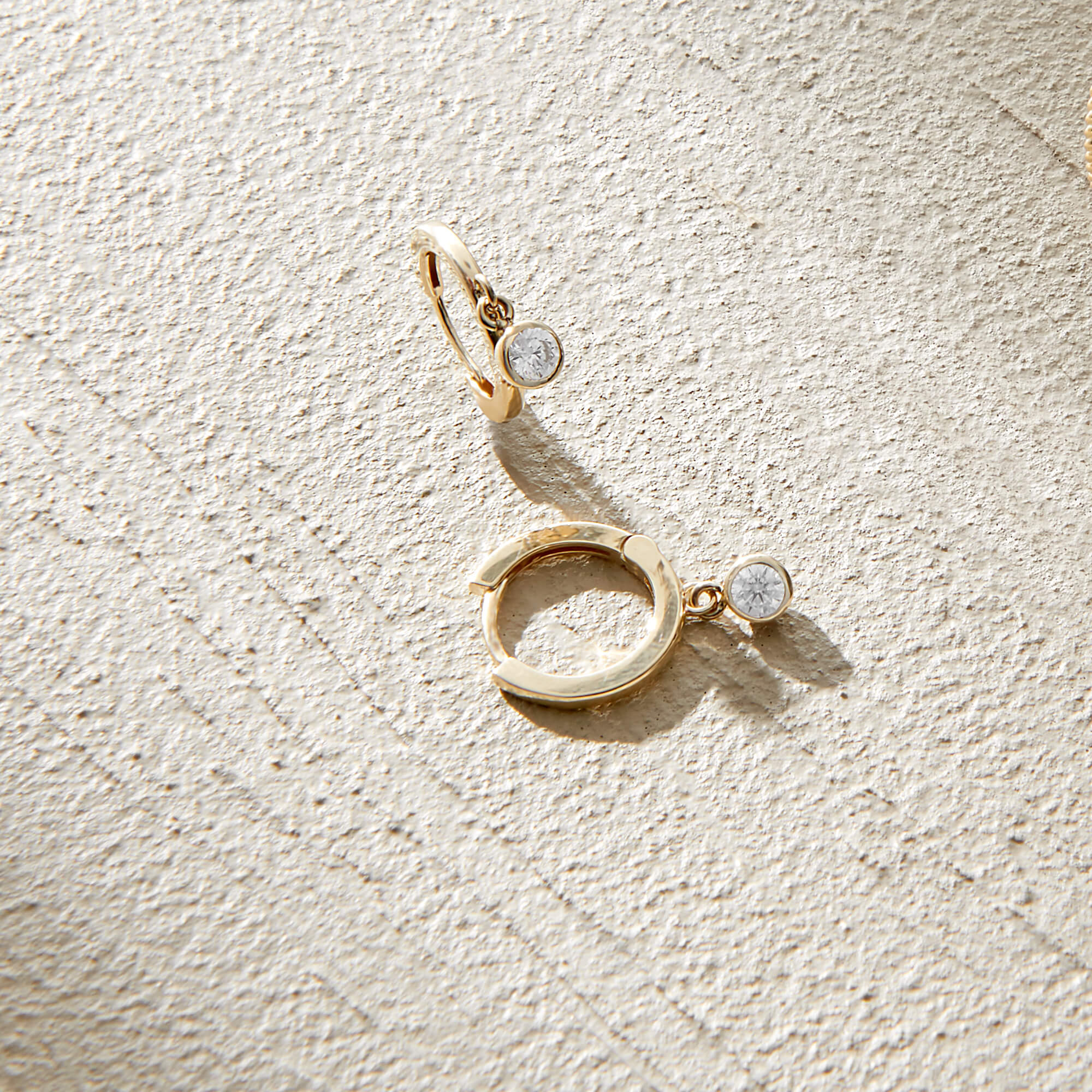 14K Gold Solo Earrings