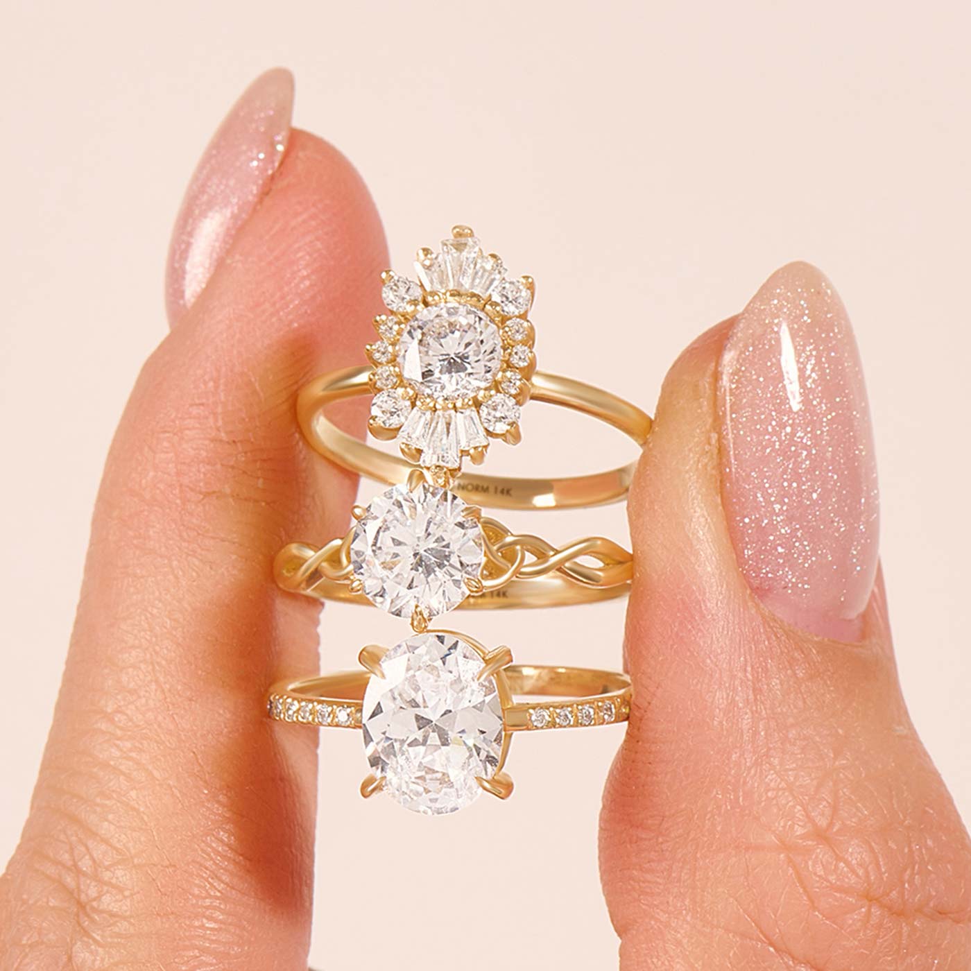 Norm Jewels Diamond and Solid Gold Rings