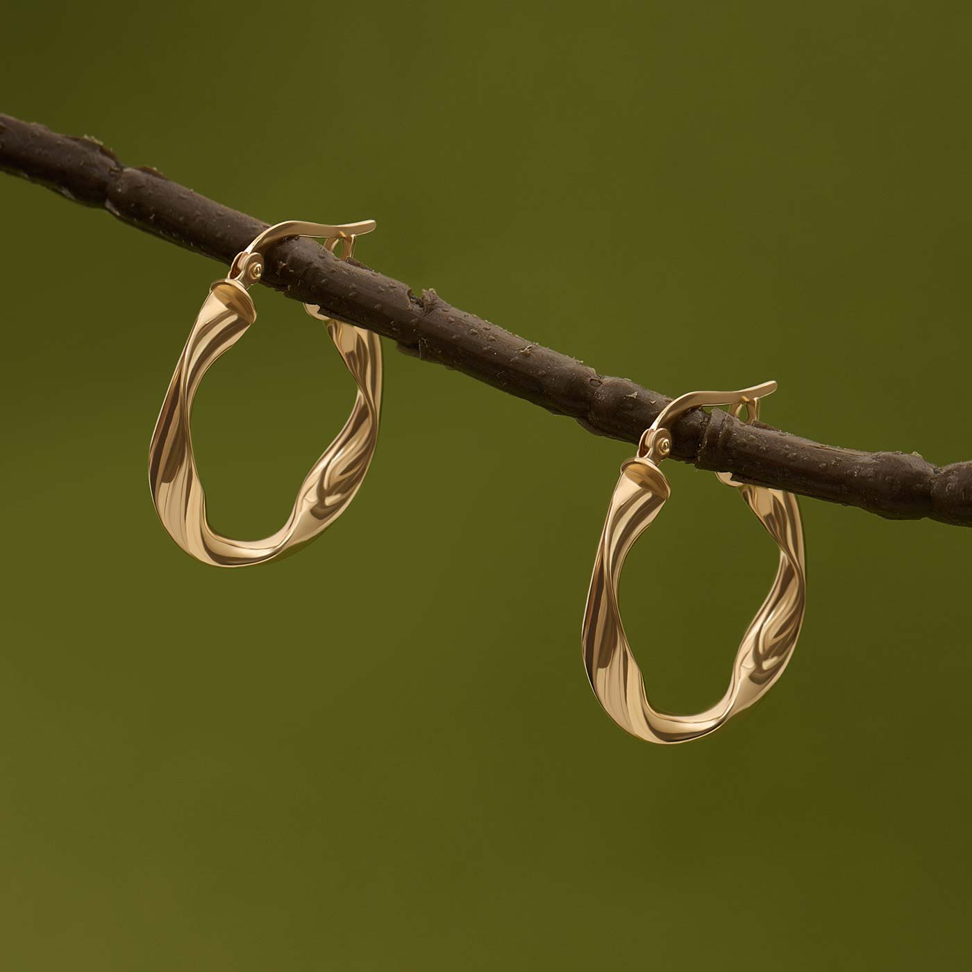 Norm Jewels Solid Gold Earrings