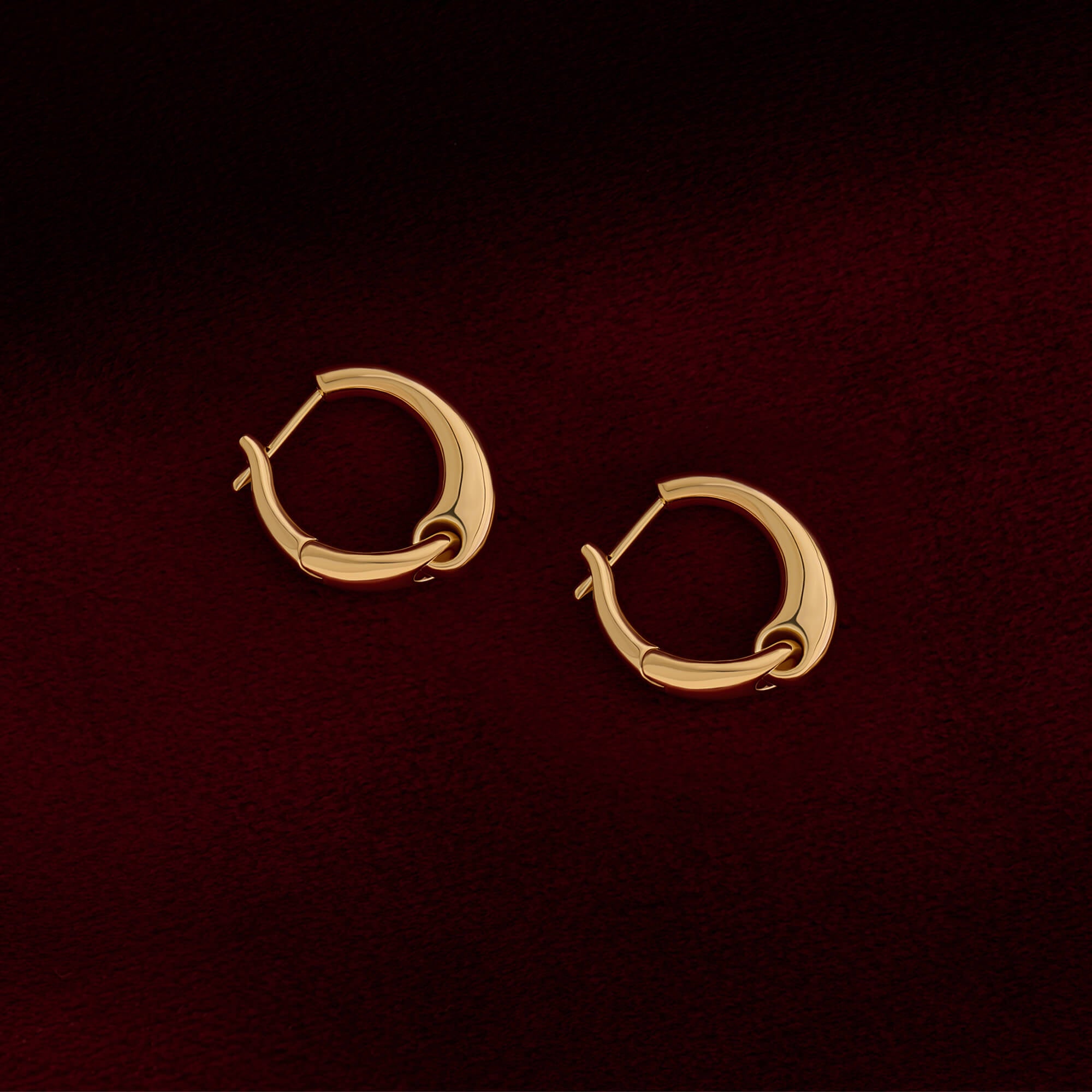 24K Vermeil Minimalist Hoops