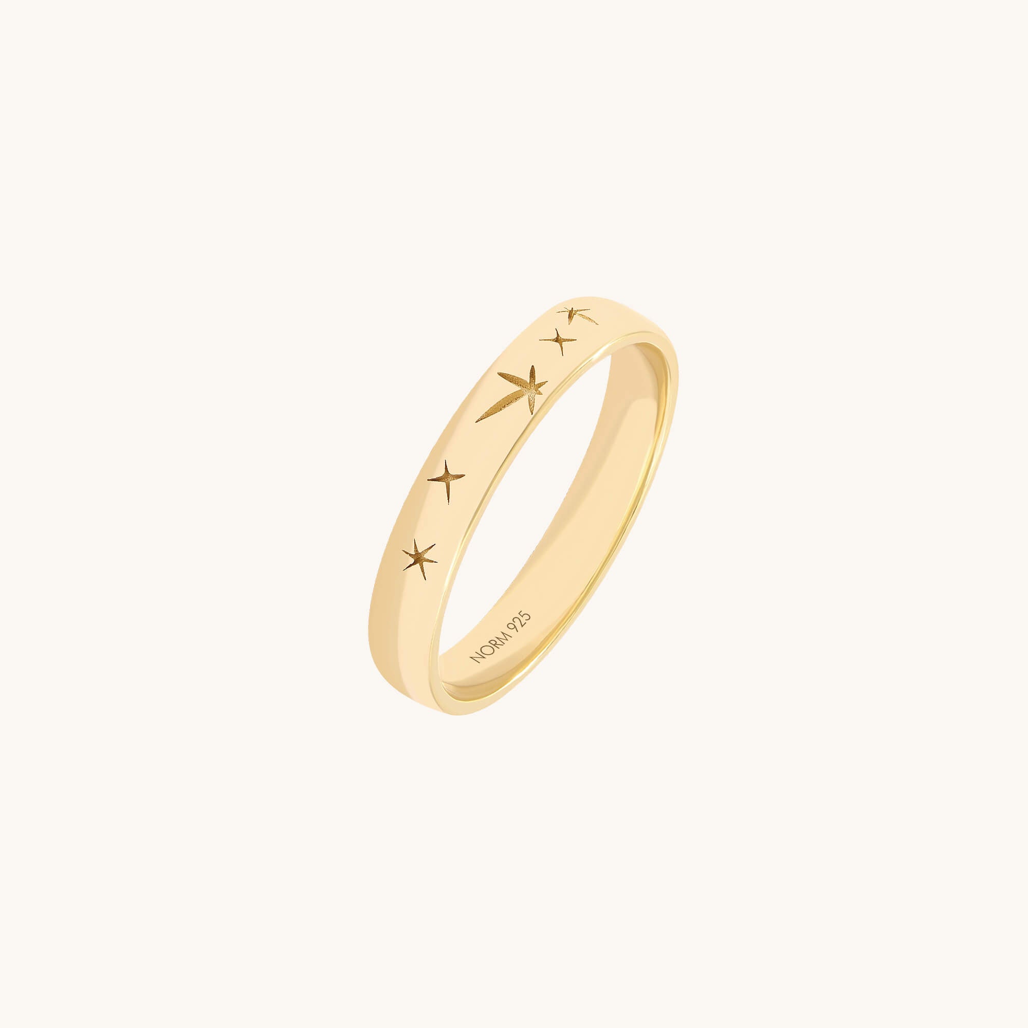 24K Vermeil Stellar Band Ring