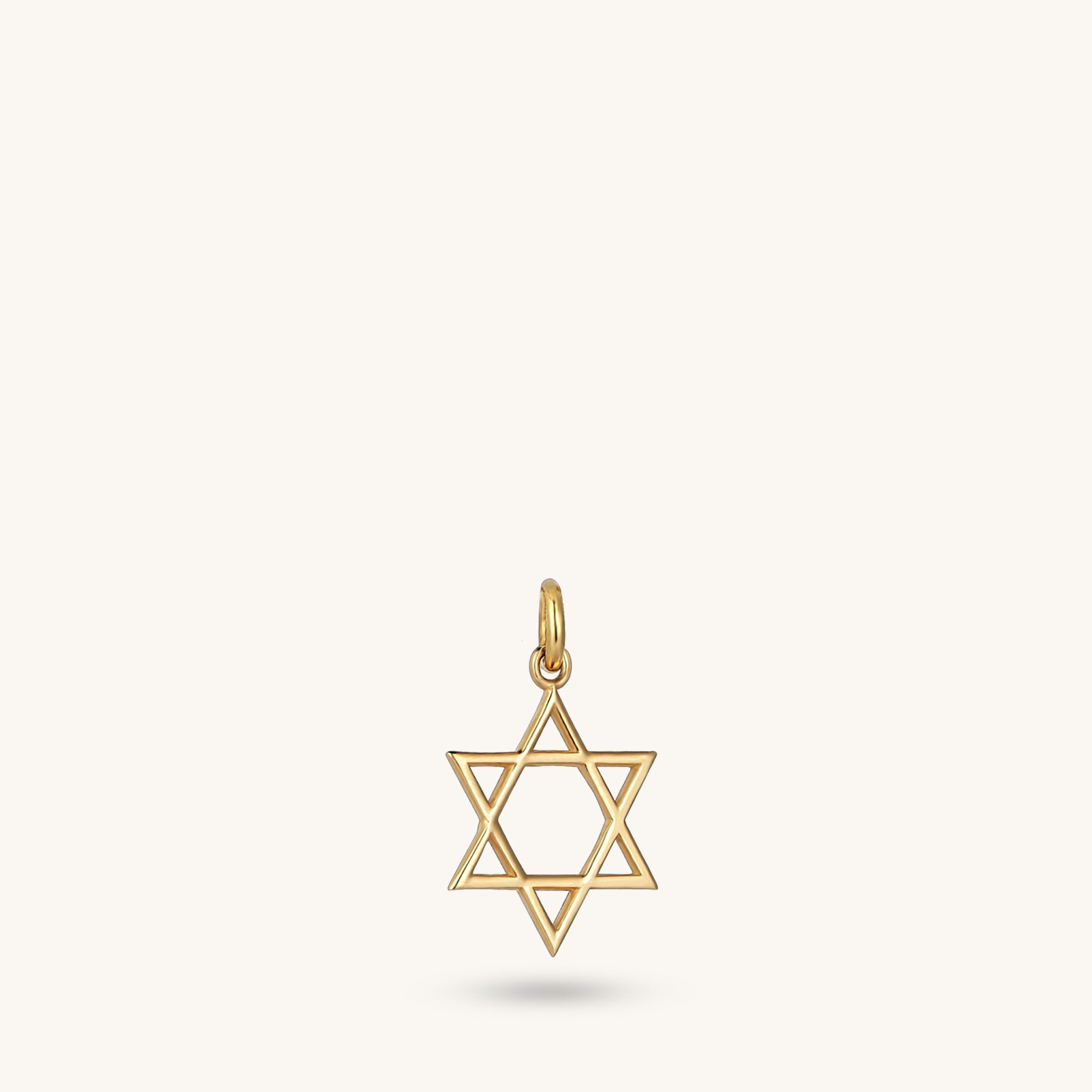 Women's Star of David Pendant in 14k Solid Gold