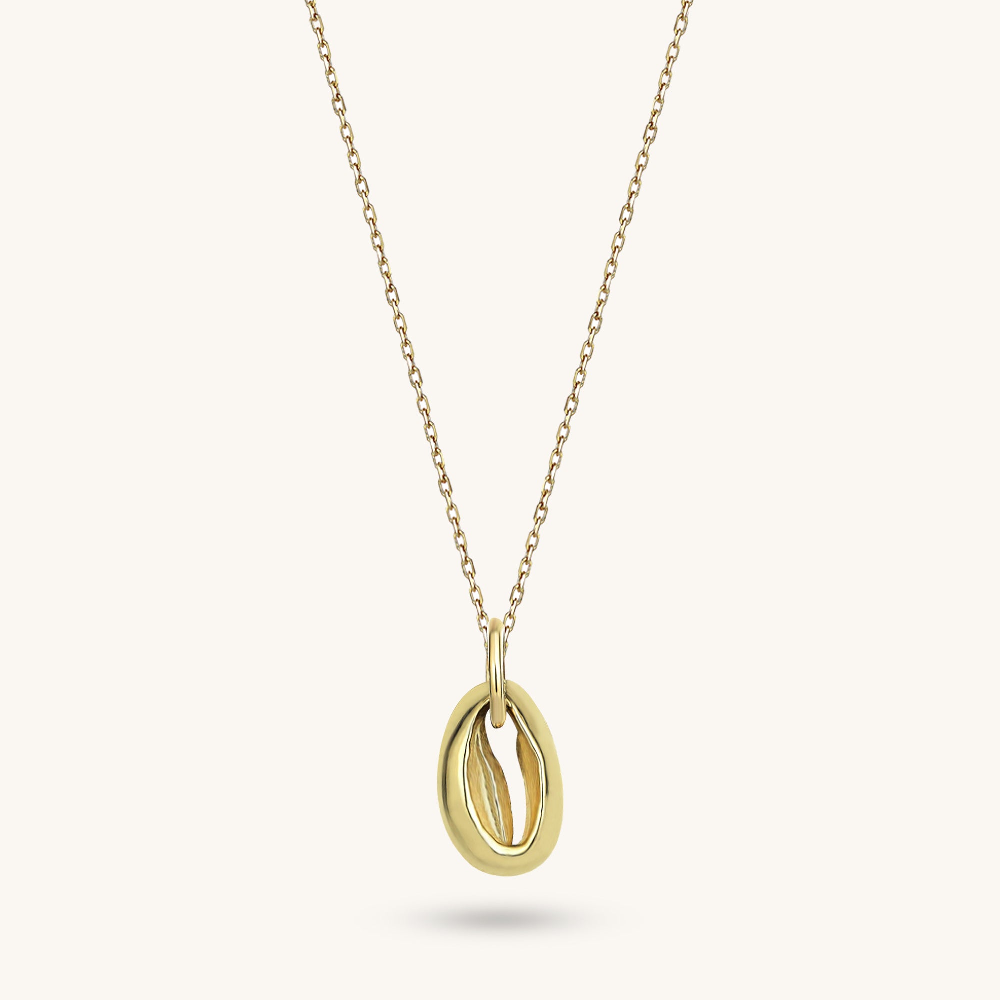 Cowrie Necklace in Gold