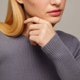 Dainty Bamboo Ring in 14k Gold