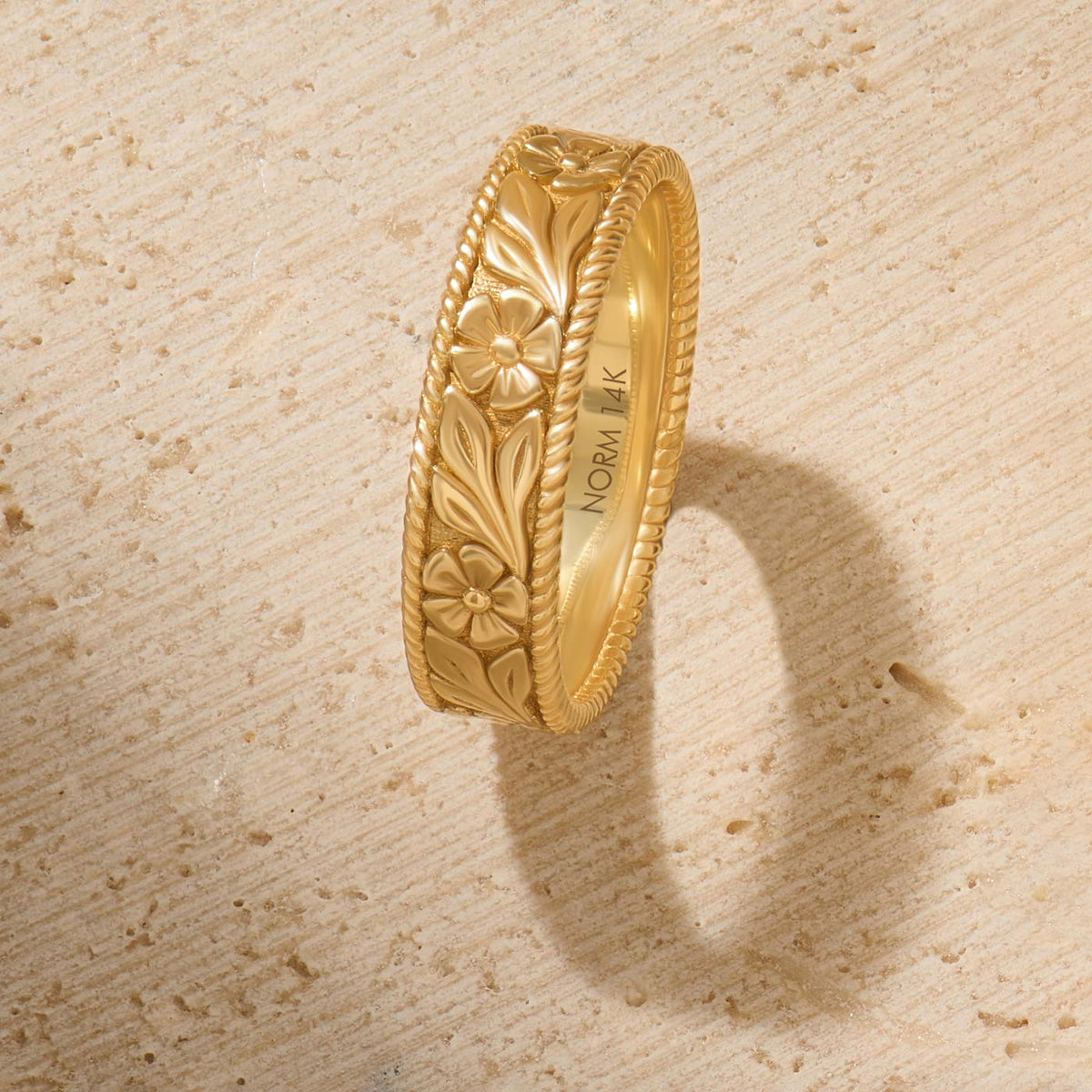 Band Ring Example Women's Band Rings in 14k Solid Gold