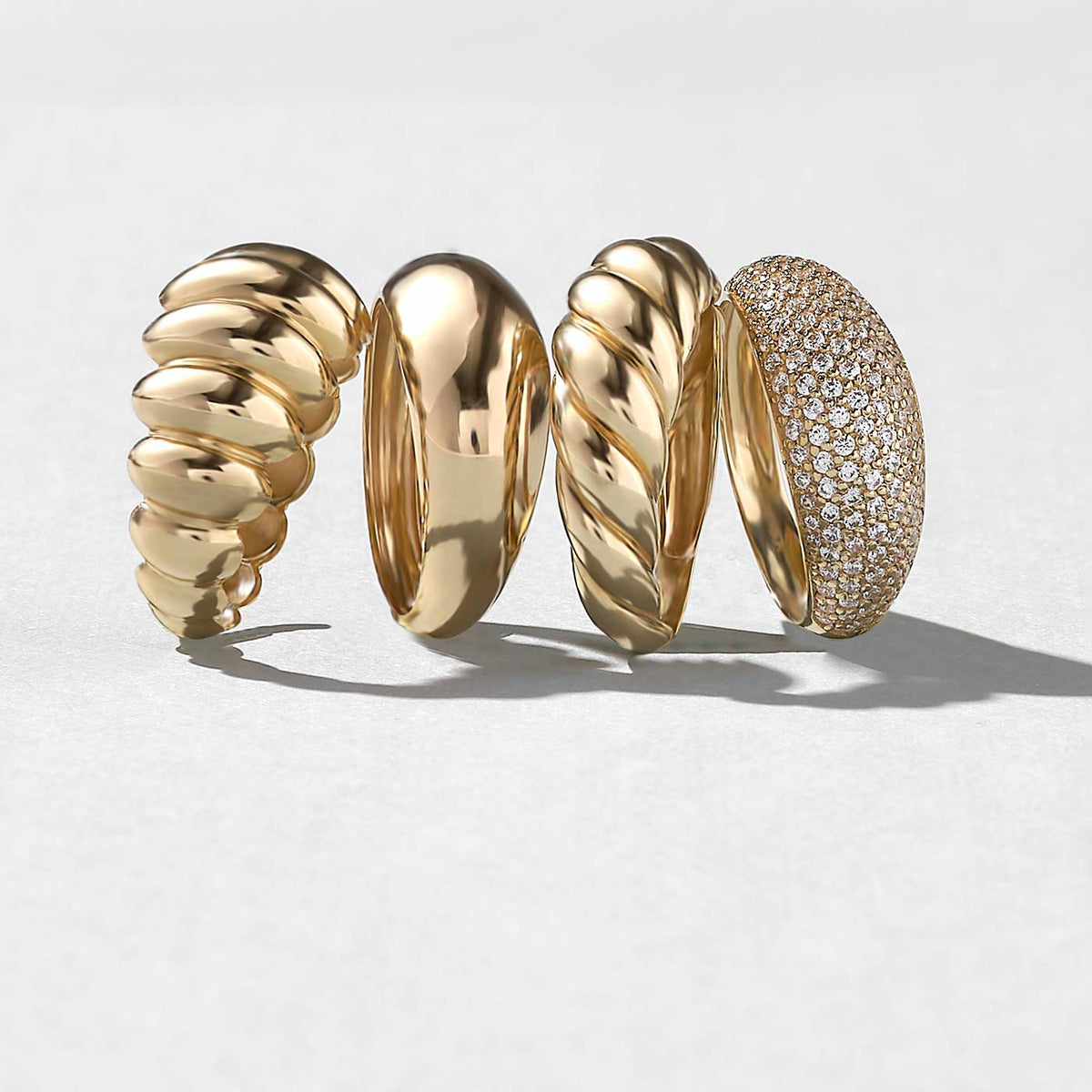 Women's Statement Rings in 14K Gold