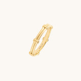 14K Yellow Gold Bond Band Ring