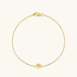 Diamond Star Bracelet in 14K Solid Gold