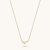 Loop Necklace in 14K Solid Gold
