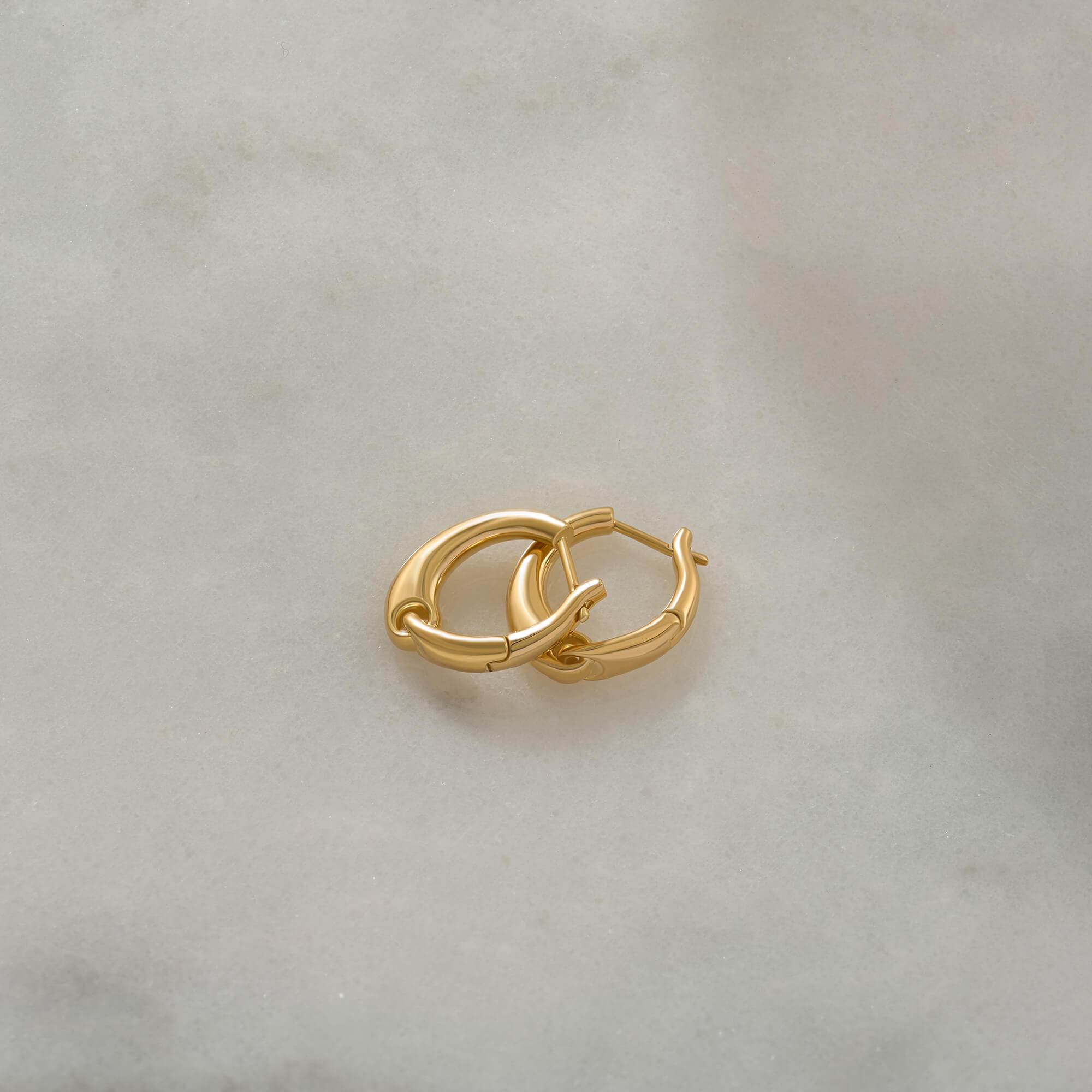 24K Vermeil Minimalist Hoops