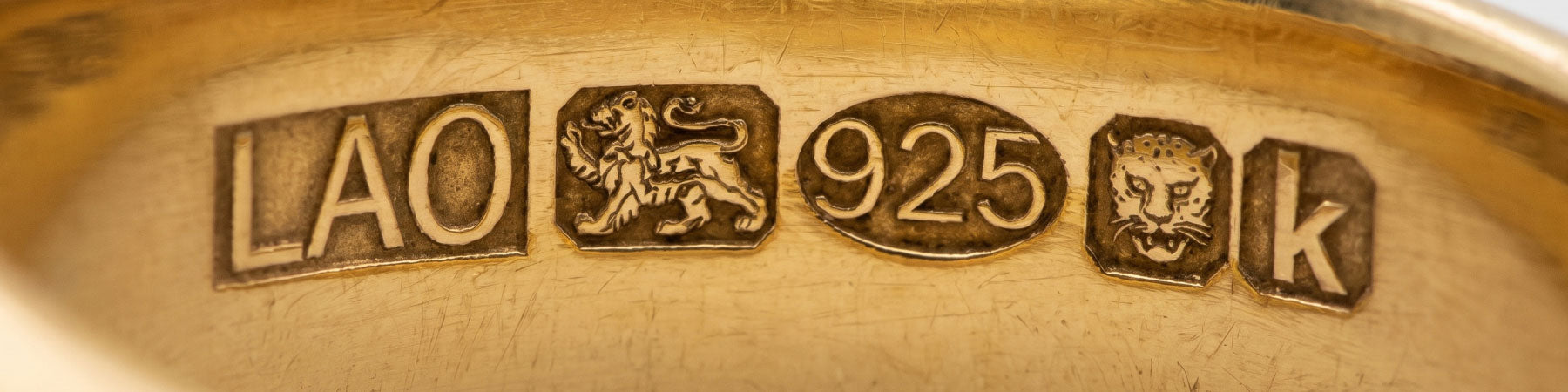 Hallmarked Solid Gold Ring