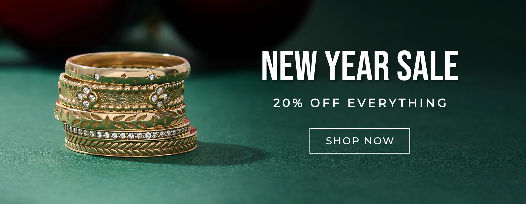Norm Solid Gold Rings New Year Sale  2026 Desktop Slider