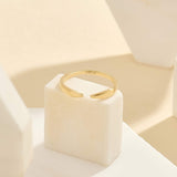 Women's 14k Real Gold Open Claw Ring