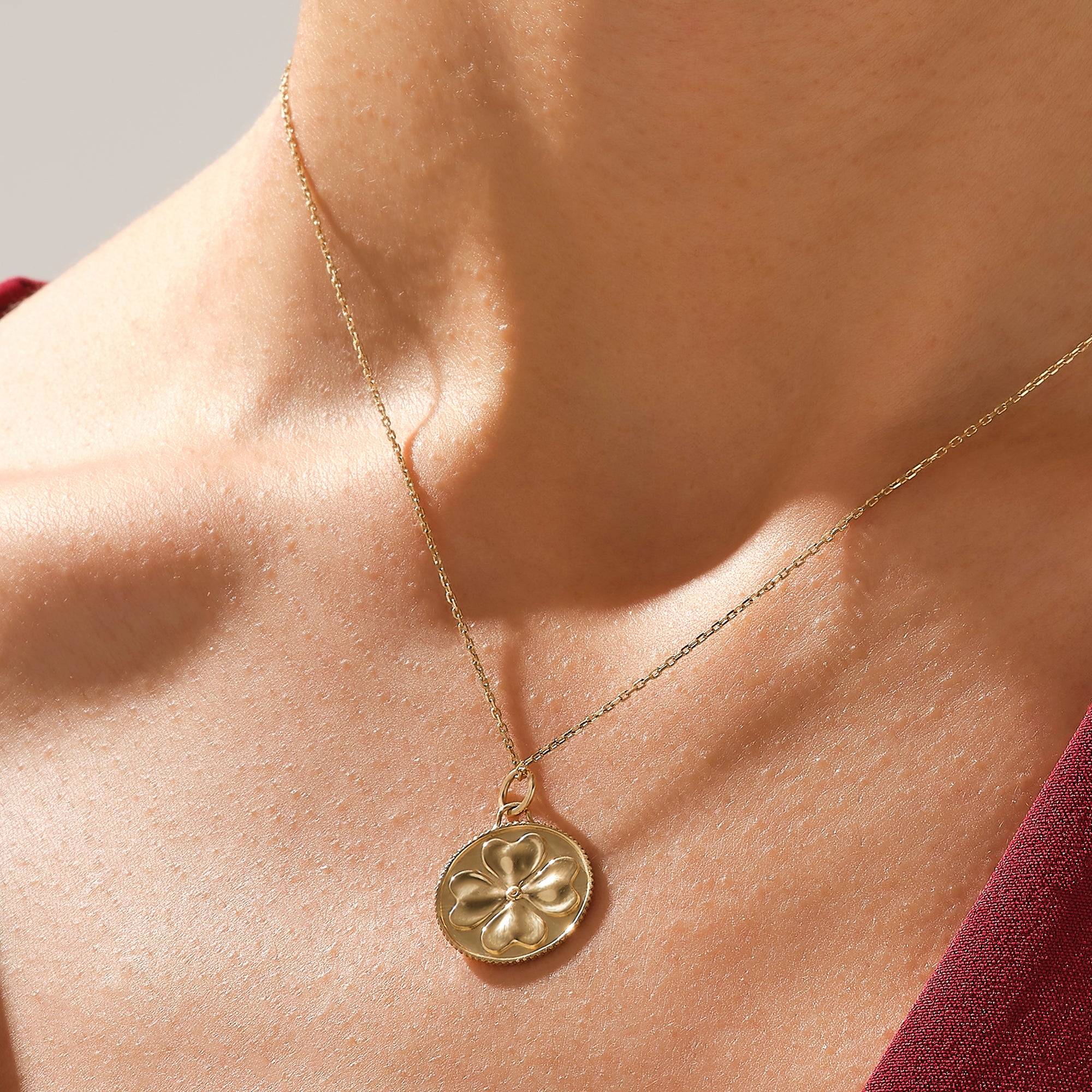 Glamrocks Jewelry Gold Coin Chain Necklace
