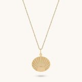 Sunrise Necklace in Gold Vermeil on 925 Sterling Silver