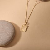 Sunshine Necklace in 14K Real Yellow Gold