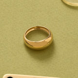 Oversize Dome Ring in 14k Solid Gold