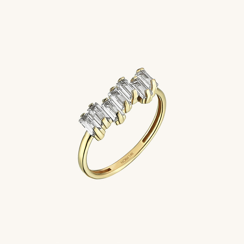 Women's 14k Gold Iconic Baguette Ring