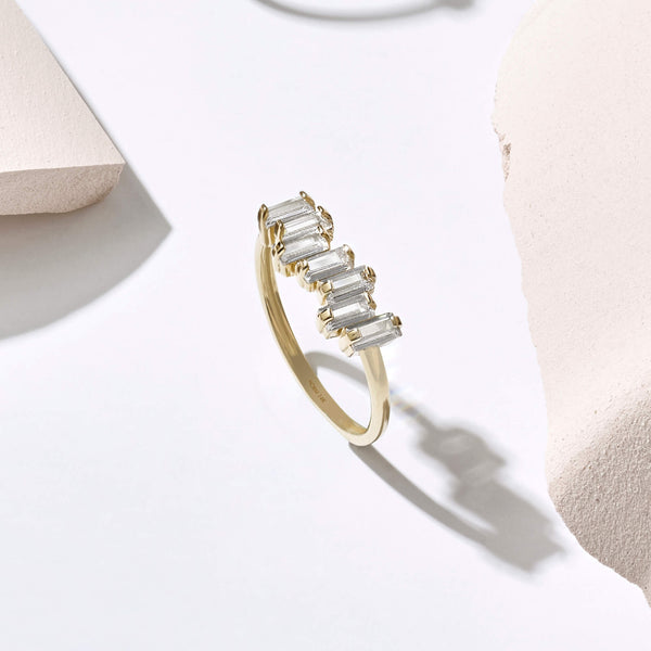 Women's Iconic Baguette Ring in Gold