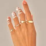 Stackable Pave Bar Signet Ring in Real Gold