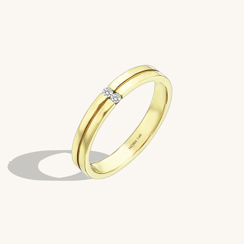 Women's 14k Solid Gold Wedding Band Ring