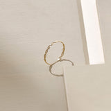 Iconic Twisted Stacking Ring in Solid Gold
