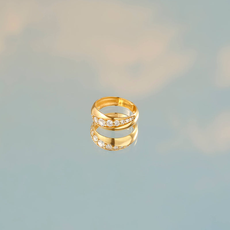 Legacy Dome Ring in Gold