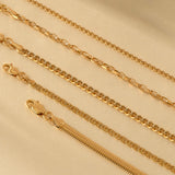 Women's Mariner Chain Bracelet in 14k Gold