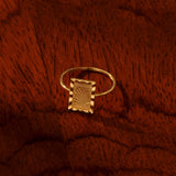 14k Gold Rise of Sun Statement ring for Women