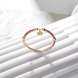Collectibles Ruby Eternity Band Ring in 14k Solid Gold